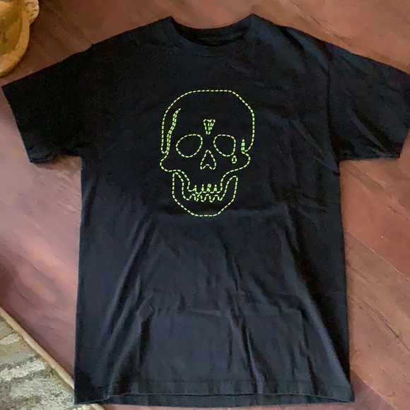 VLONE Shirts Vlone X Neighborhood Skull Tshirt Blackgreen Poshmark